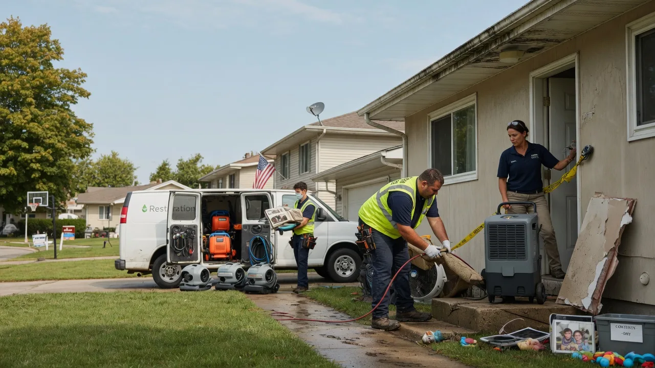 Water Damage Restoration in Percy, IL near me